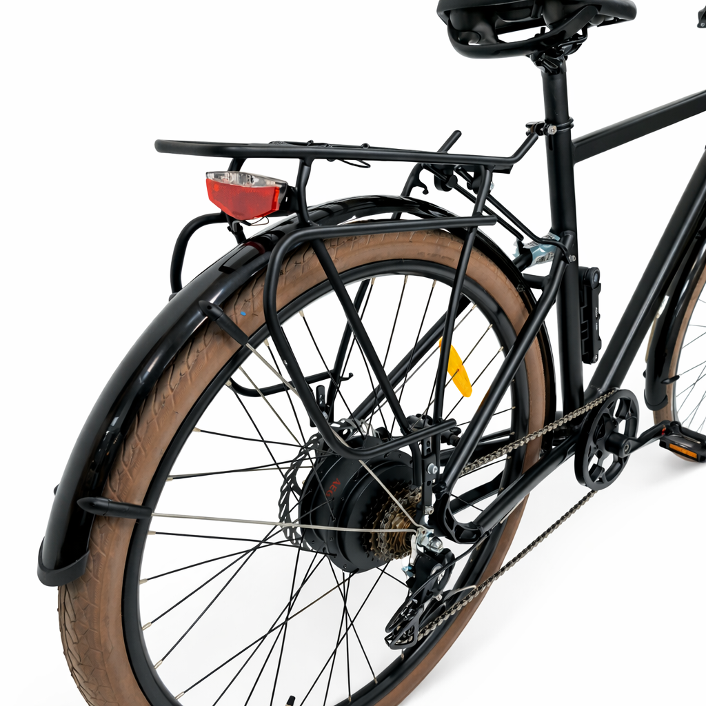 Bicicleta electrica Trekking Prophete 51581 - 28 inch, XL, Negru Ultimate FactoryBikes