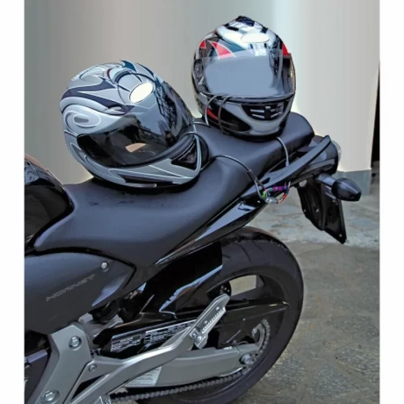 Cablu antifurt pentru bicicleta No-Ride, 160 cm, diametru 6 mm, negru