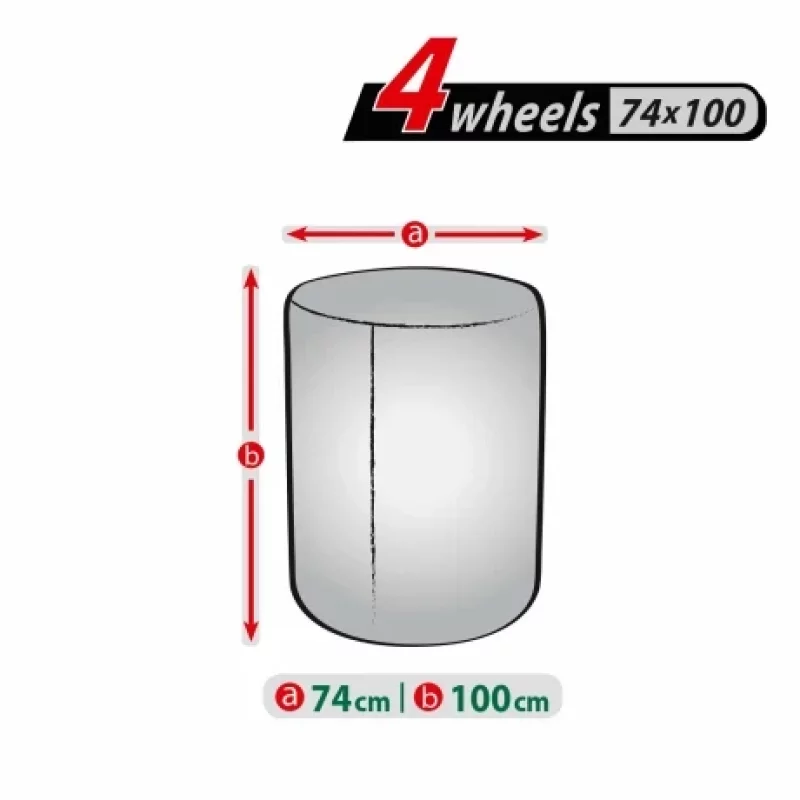Husa protectie pentru 4 roti auto 15-20 inch, impermeabila, 74x100 cm