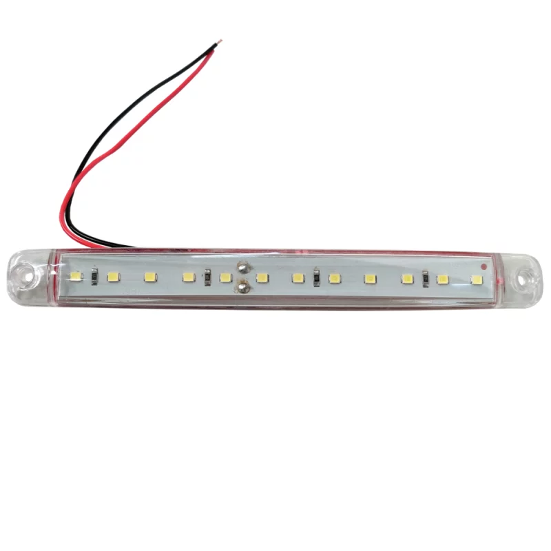 Lampa gabarit LED alba 12/24V, 12 LED-uri, set 4 bucati Cridem