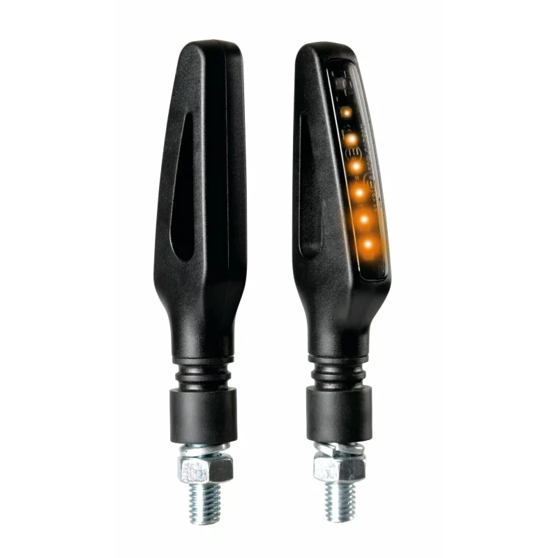 Semnalizări direcție LED secvențiale Glory SQ 12V, set 2 buc