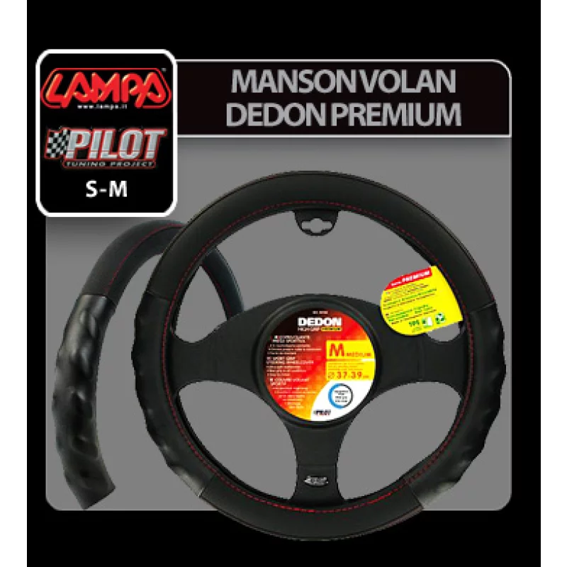 Manson volan Dedon Premium marimea M, 37-39 cm, imitatie piele