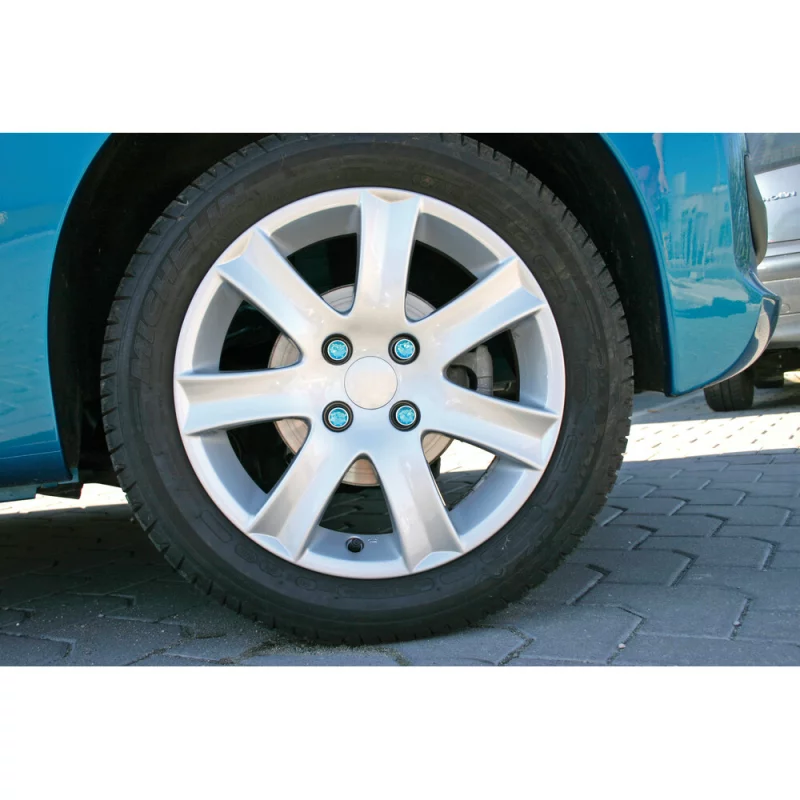 Set ornamente prezoane cu cristal 19 mm, albastre, 20 bucăți