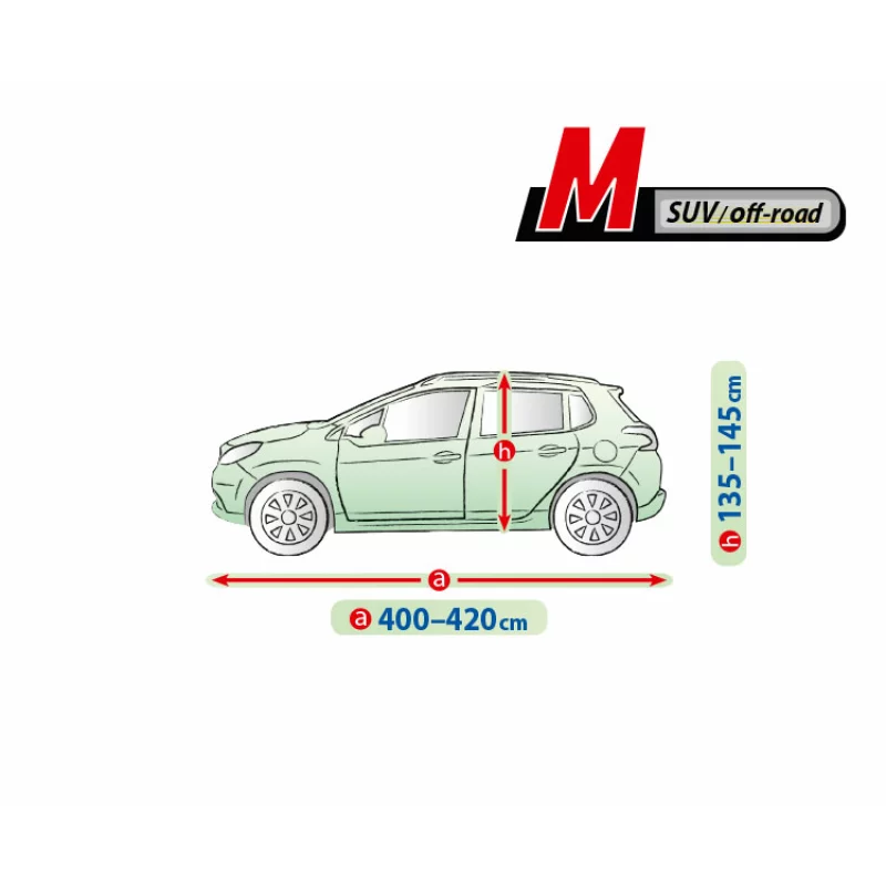 Prelată auto completă Mobile Garage M pentru SUV/Off-Road, impermeabilă