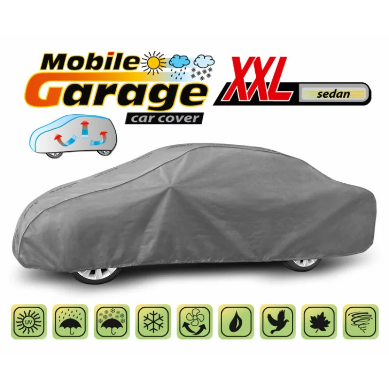 Prelată auto completă Mobile Garage XXL pentru sedan, impermeabilă