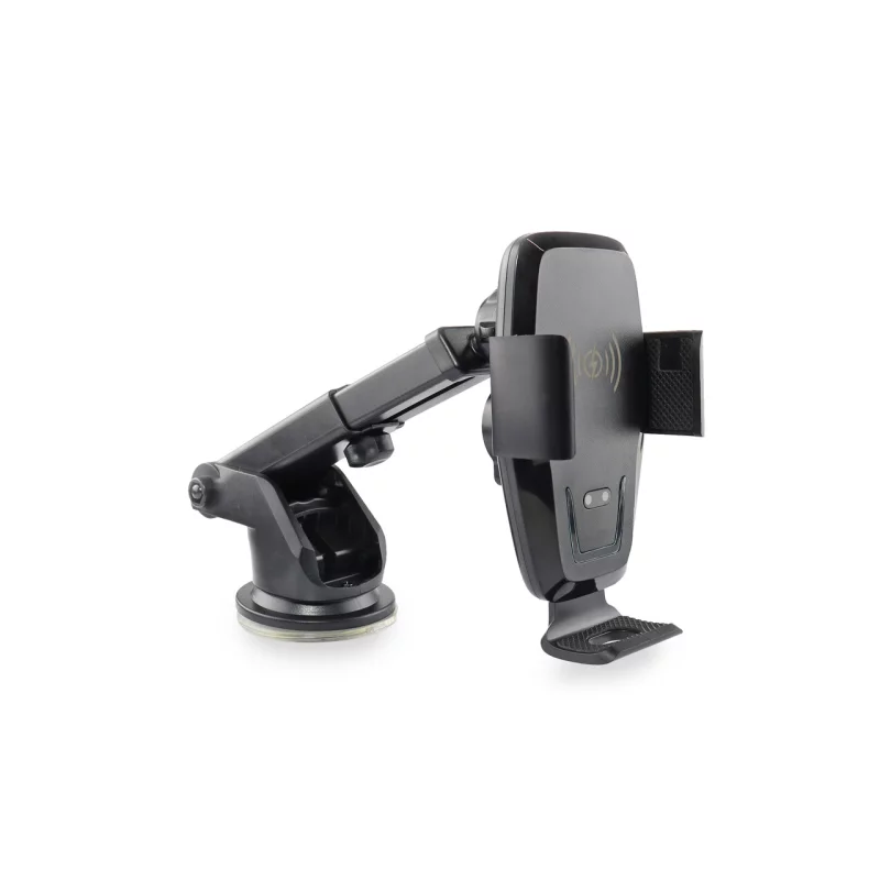 Suport telefon mobil cu ventuza brat reglabil incarcare Wireless Qi inductiva pentru iPhone si Samsung