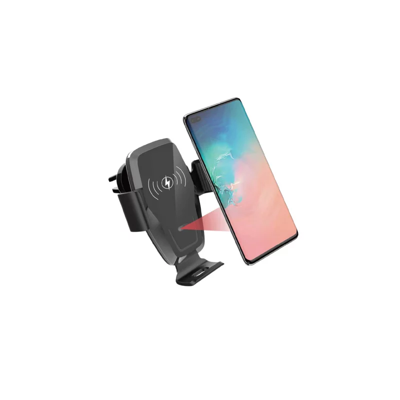 Suport telefon mobil cu ventuza brat reglabil incarcare Wireless Qi inductiva pentru iPhone si Samsung