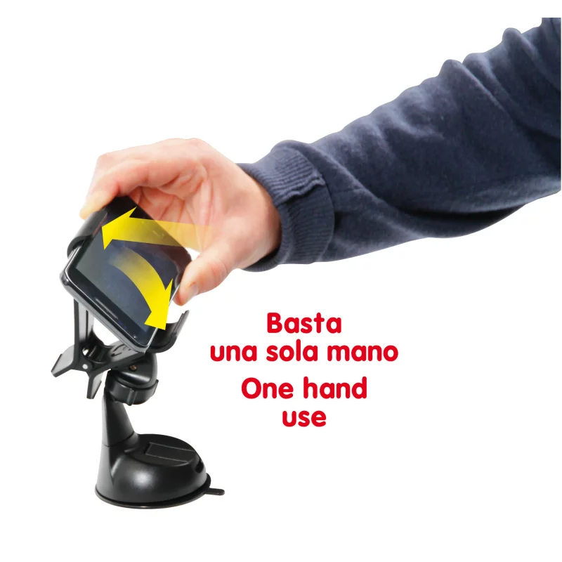 Suport telefon mobil reglabil cu ventuza Quick-Clip 1