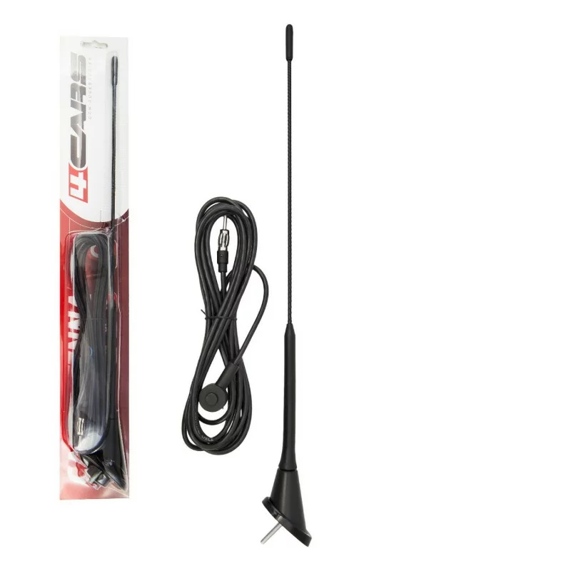 Antena auto de pavilion universală 4Cars, tip Golf, 40 cm