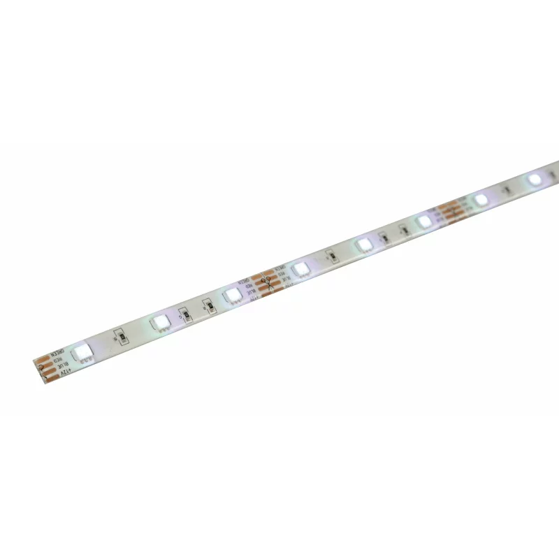 Bandă LED RGB cu telecomandă, 200 cm, 12/24V, impermeabilă