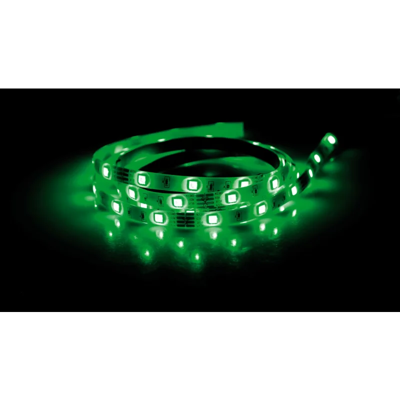 Bandă LED RGB cu telecomandă, 200 cm, 12/24V, impermeabilă