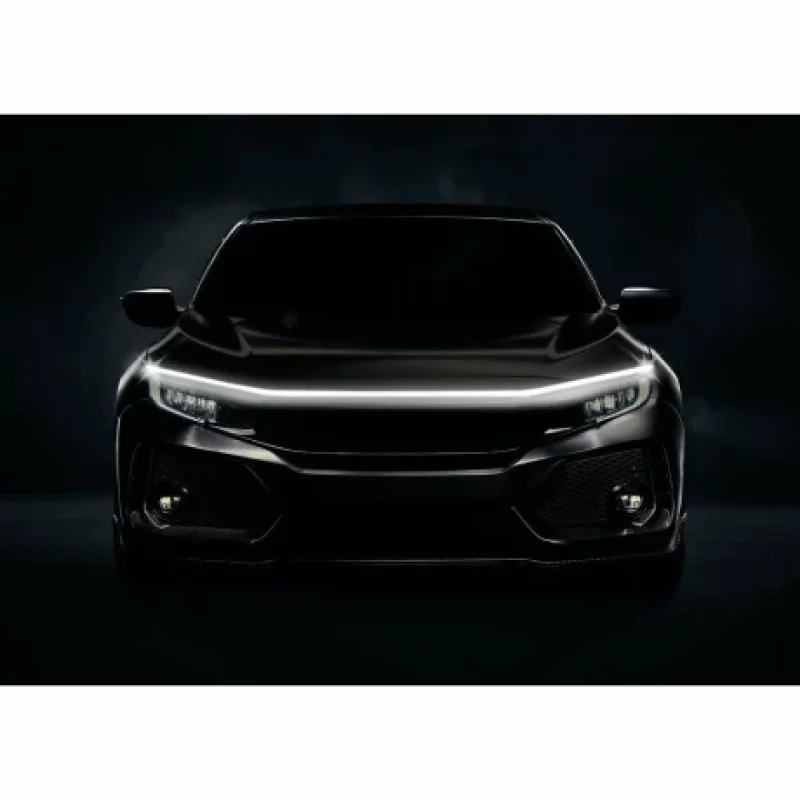 Bandă LED adezivă impermeabilă pentru sub capotă, lumină albă, 120 cm, 12V