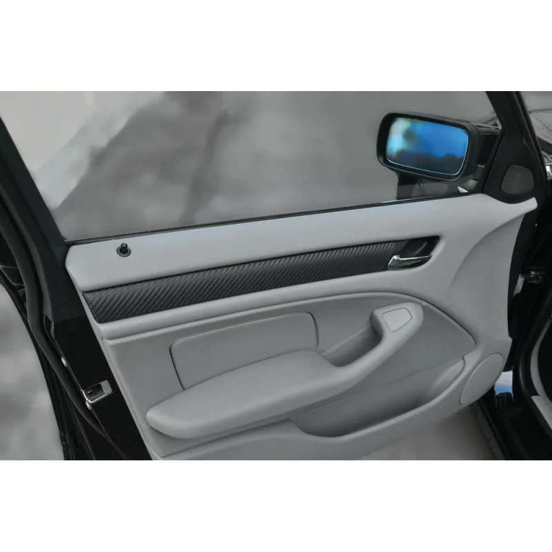 Banda adeziva ornament auto Carbon Look din PVC, 180 x 10 cm