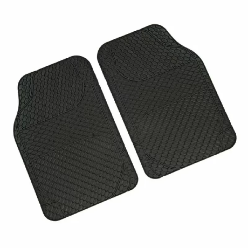 Covorașe auto față universale din cauciuc Drena Gomma 2 buc, negre