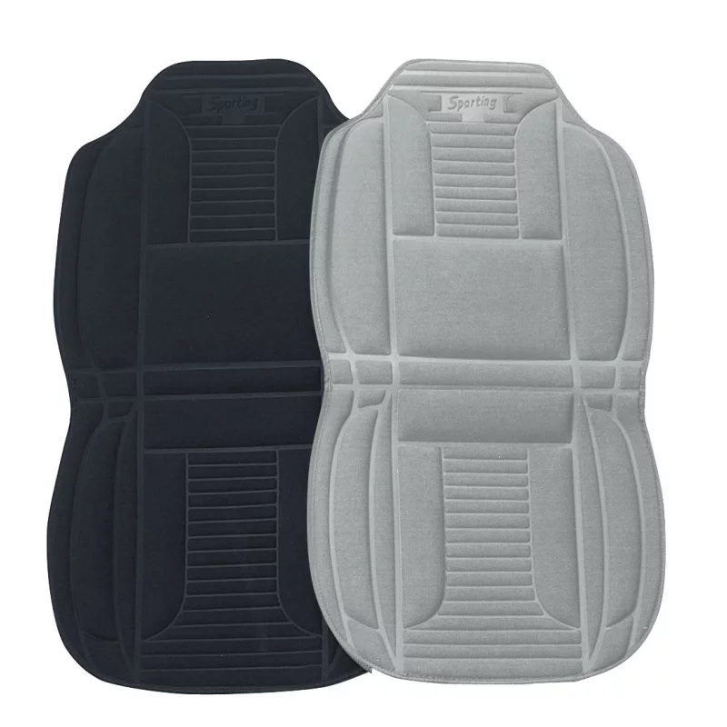 Husă scaun auto Sporting cu suport lombar, negru, 1 bucată