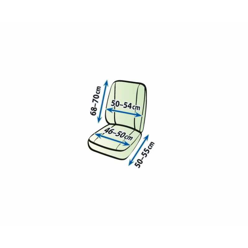 Husă scaun furgonetă transport Ares DV1-M, 1 loc, negru/gri