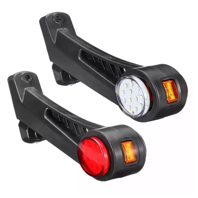 Set lampi gabarit camion LED 12/24V cu brat 60° stanga/dreapta