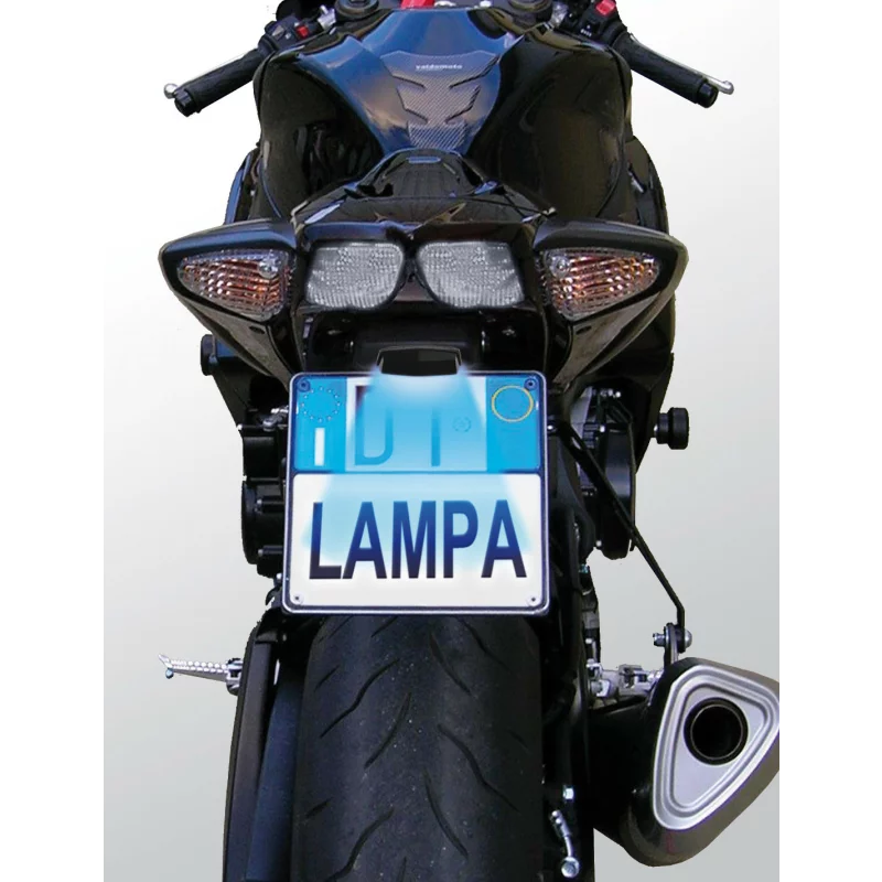 Lampa LED pentru iluminare numar inmatriculare 3 SMD 12V alba