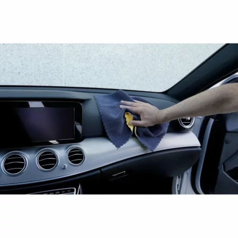 Lavetă microfibră auto față-verso Bee, 30x40 cm, pentru curățare și uscare