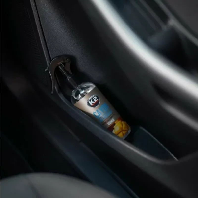 Odorizant auto și de interior K2 Cayon Mango cu atomizor, 250 ml