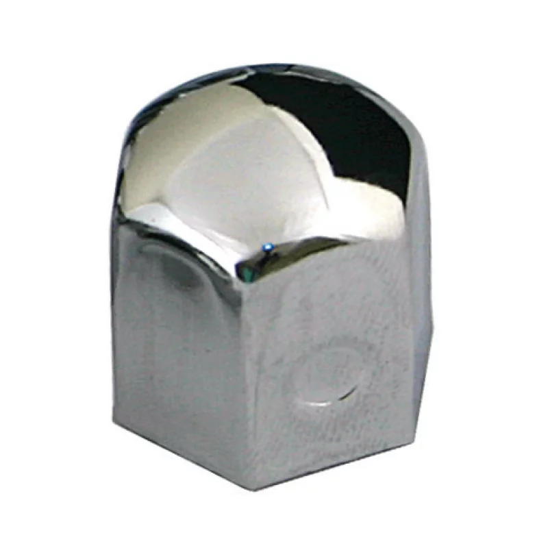 Ornamente prezoane metal cromate 19 mm, set 20 buc, Hex, crom