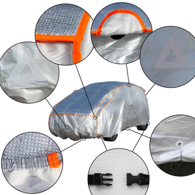 Prelată auto antigrindină XL pentru SUV/Off-Road, cu căptușeală din bumbac