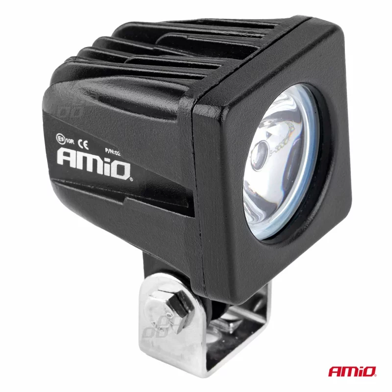 Proiector LED auto AWL18 din metal, 10W, 9-36V, lumină albă, IP67