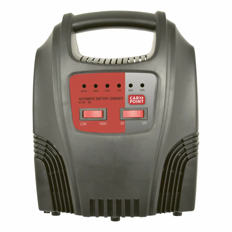 Redresor auto pentru acumulator Carpoint 8A, 6/12V, cu protectie