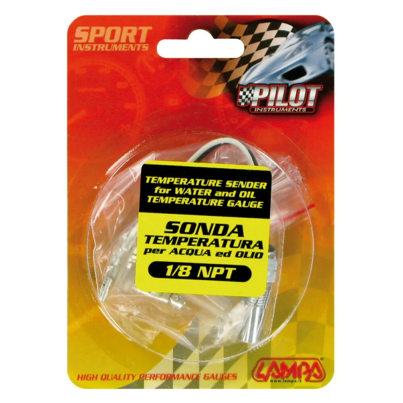 Senzor temperatură apă și ulei auto 1/8 NPT, compatibil ceasuri auto