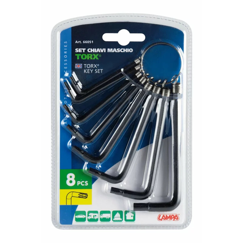 Set chei torx 8buc Lampa