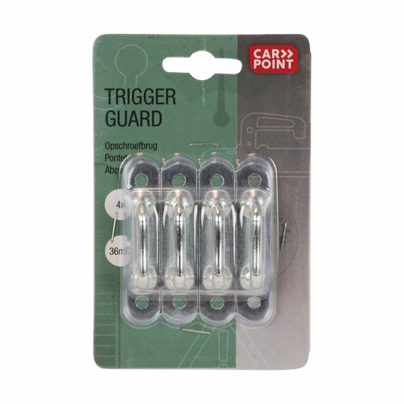 Set 4 suporturi de ancorare metalice pentru remorcă 36 mm Carpoint
