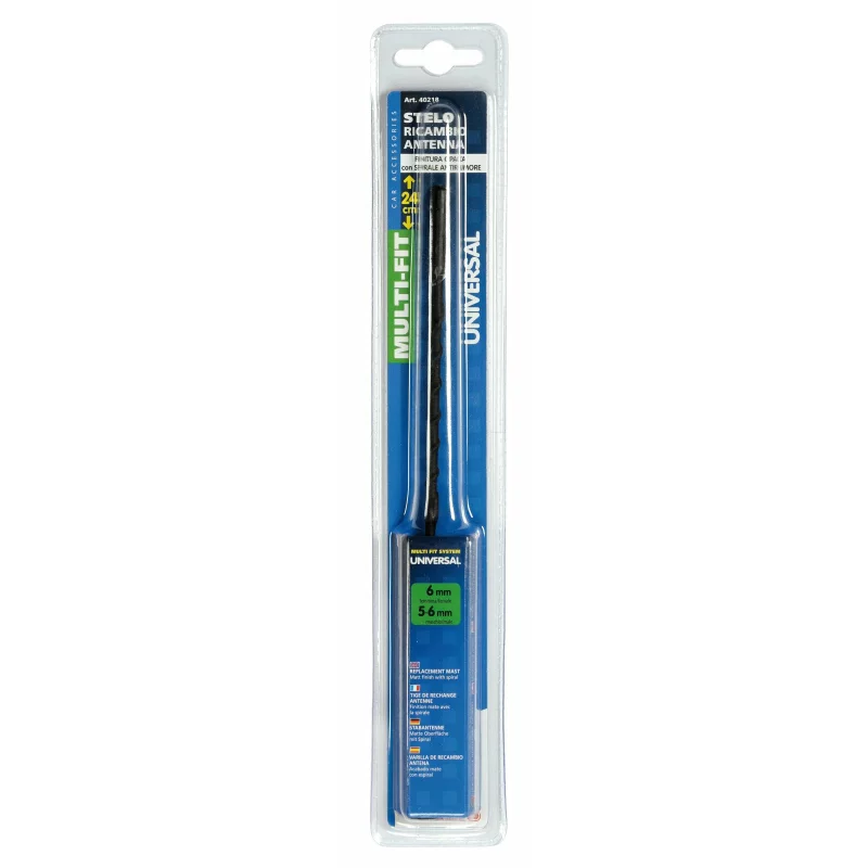 Vergea antena auto tip Golf AM/FM Lampa, 24 cm, montaj 5-6 mm