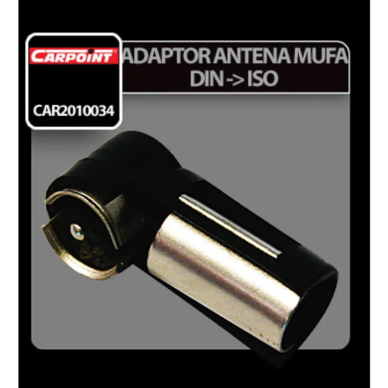 Adaptor antena auto DIN la ISO Carpoint pentru conectare radio