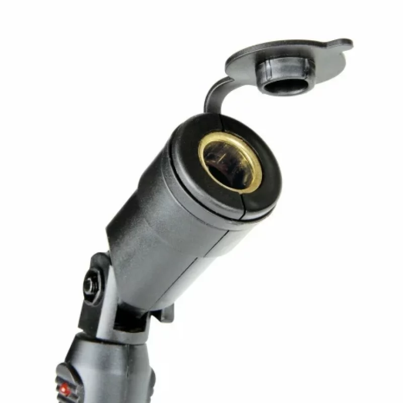 Adaptor priza bricheta standard la DIN cu articulatie pivotanta 12/24V 8A