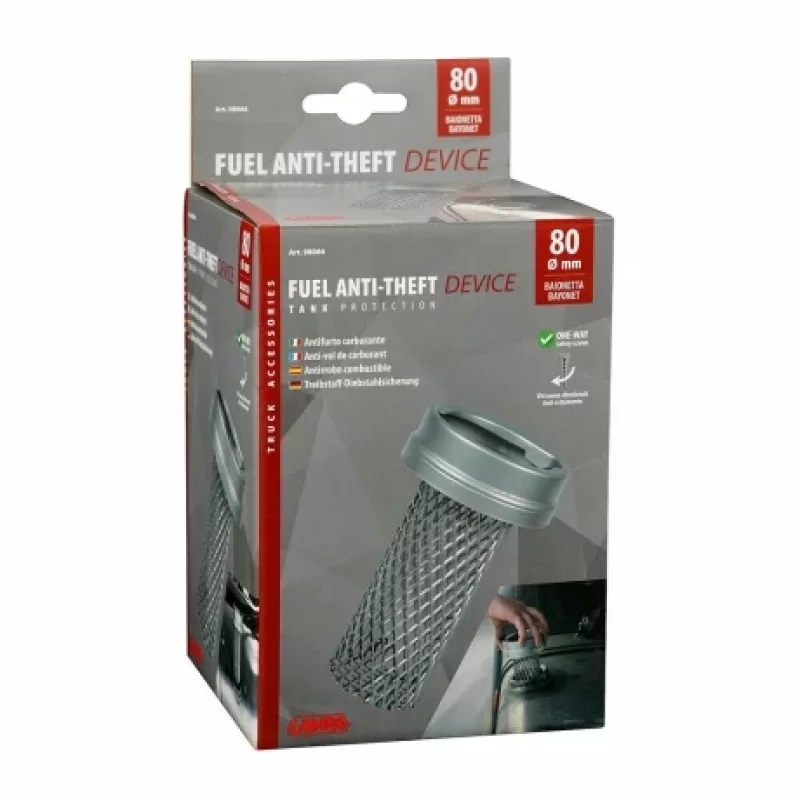 Antifurt combustibil pentru camion tip baionetă, Ø 80 mm, Lampa