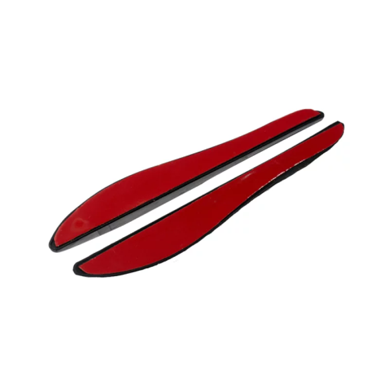 Aparatori usi auto Sport Line negre, set 4 buc, montaj adeziv