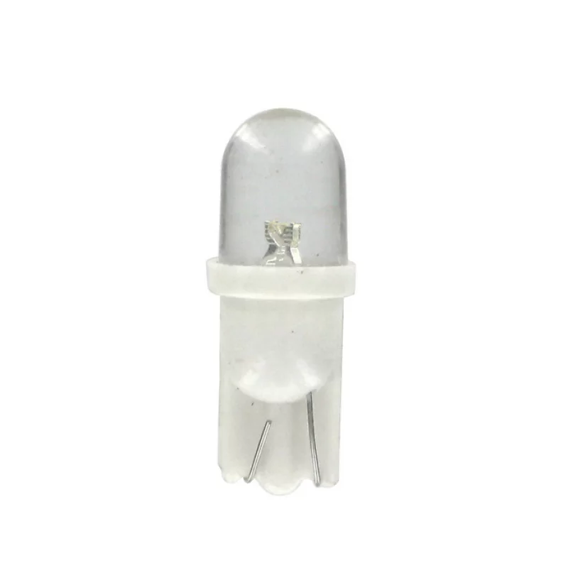 Bec LED T10 12V cu lumină albă focalizată, set 2 bucăți Lampa