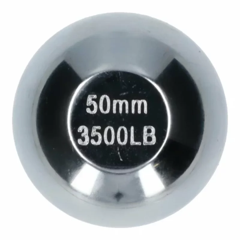 Bila de cuplare pentru remorca 50 mm cromata, universala