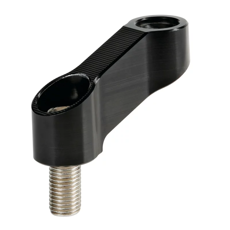 Extensie oglindă retrovizoare motocicletă M10x1,25 dreapta din aluminiu anodizat