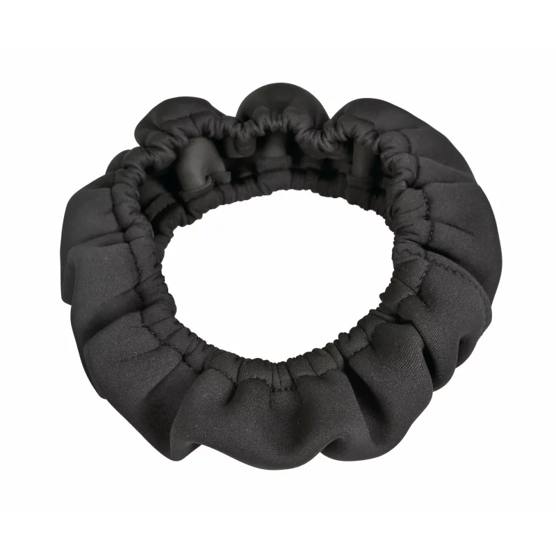 Husă elastică pentru volan 2 în 1, neagră, universală, din neopren antialunecare