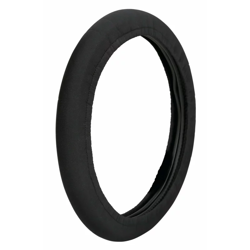 Husă elastică pentru volan 2 în 1, neagră, universală, din neopren antialunecare