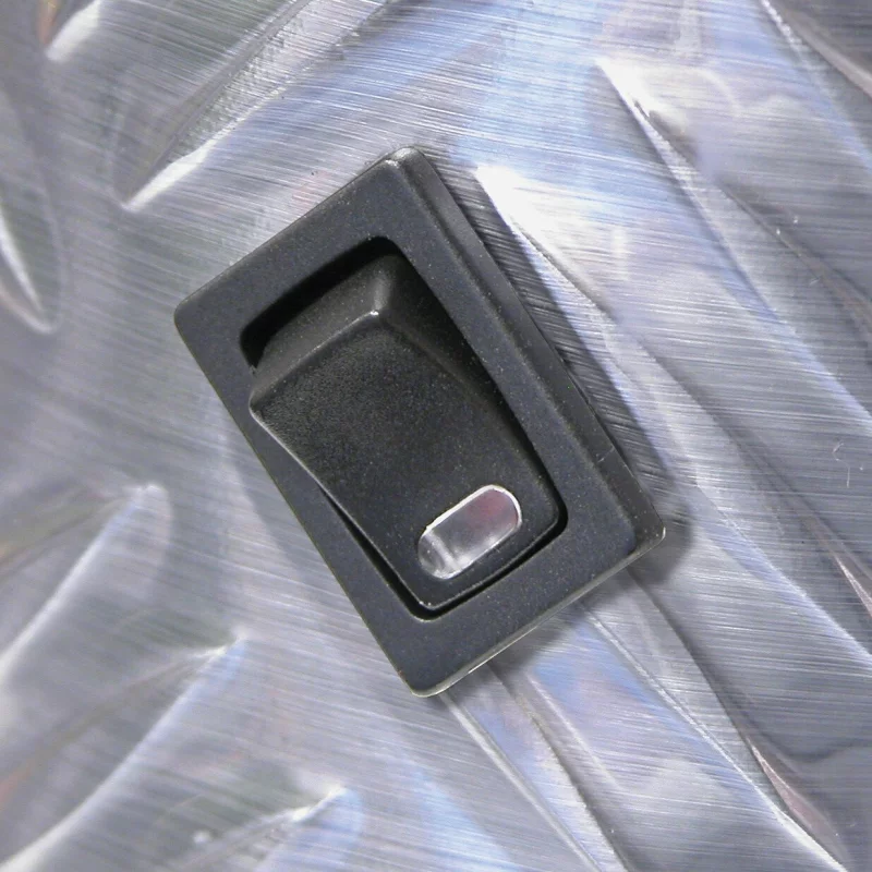 Intrerupator basculant auto cu LED 12V rosu Carpoint 19x12 mm