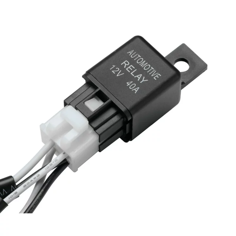 Kit cablaj pentru proiectoare moto 12V, releu 40A si siguranta 15A