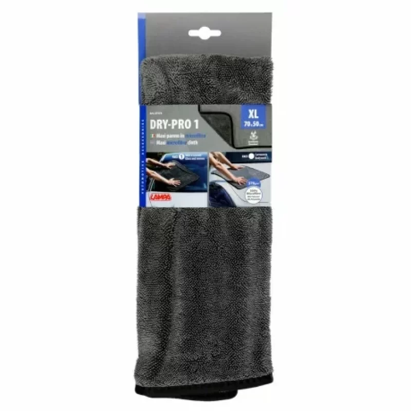 Lavetă microfibră Maxi Dry-Pro pentru uscare auto, 50x70 cm
