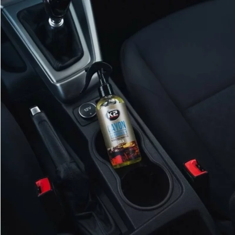 Odorizant auto cu atomizor K2 Cayon Cola, 250 ml, parfum intens