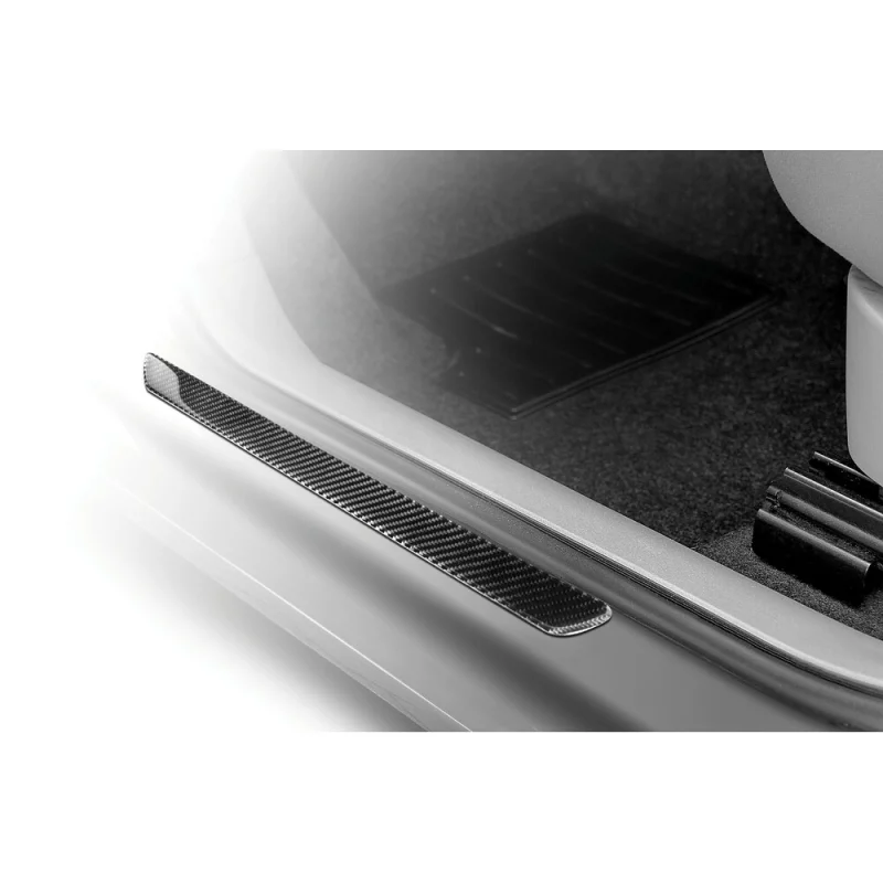 Ornamente protecție praguri auto Carbon-Look, 2 buc, 48x5,5 cm