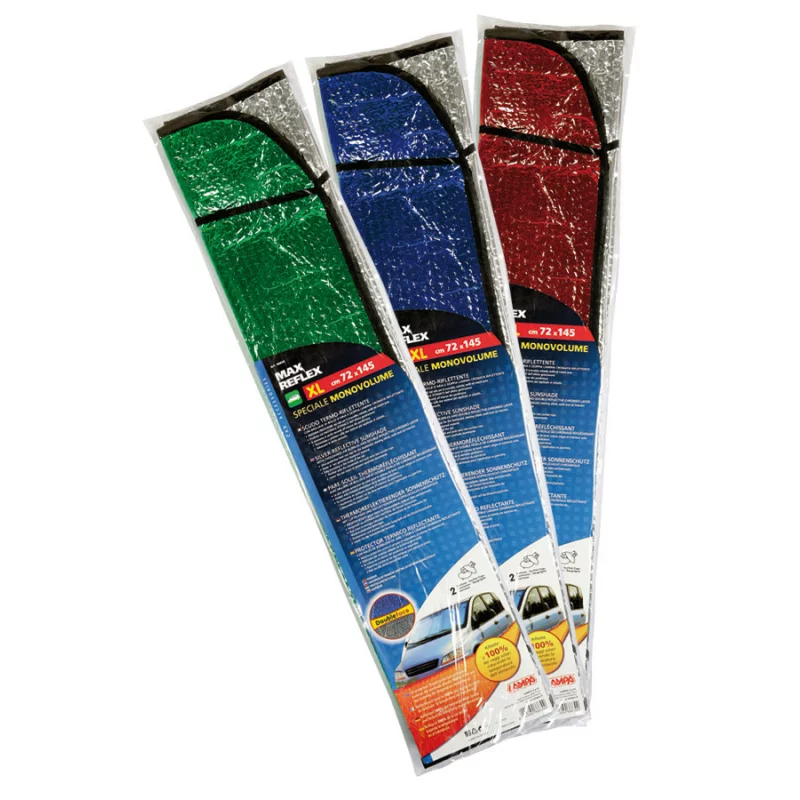 Parasolar auto parbriz Max-Reflex XL 72x145 cm, silver reflexiv