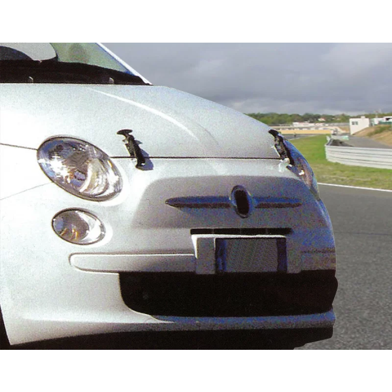 Sigurante capota tuning din cauciuc, negre, set 2 buc, Pilot Lampa GC-3