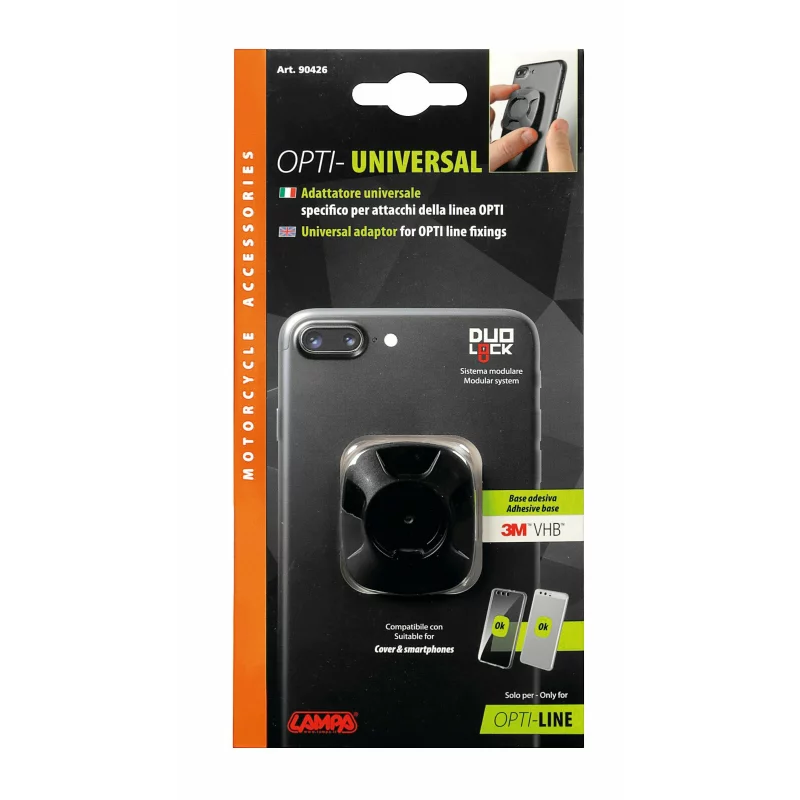 Adaptor universal adeziv pentru suport telefon mobil Lampa Opti