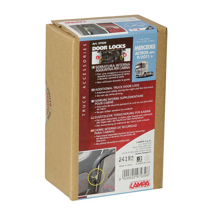 Blocatoare uși interior camion Mercedes Actros MP4 și MP5, set 2 buc